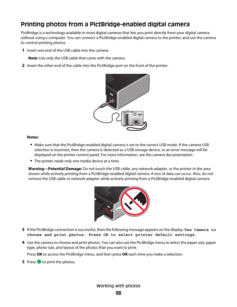 Lexmark 7600 Series User Manual | Page 98 / 181