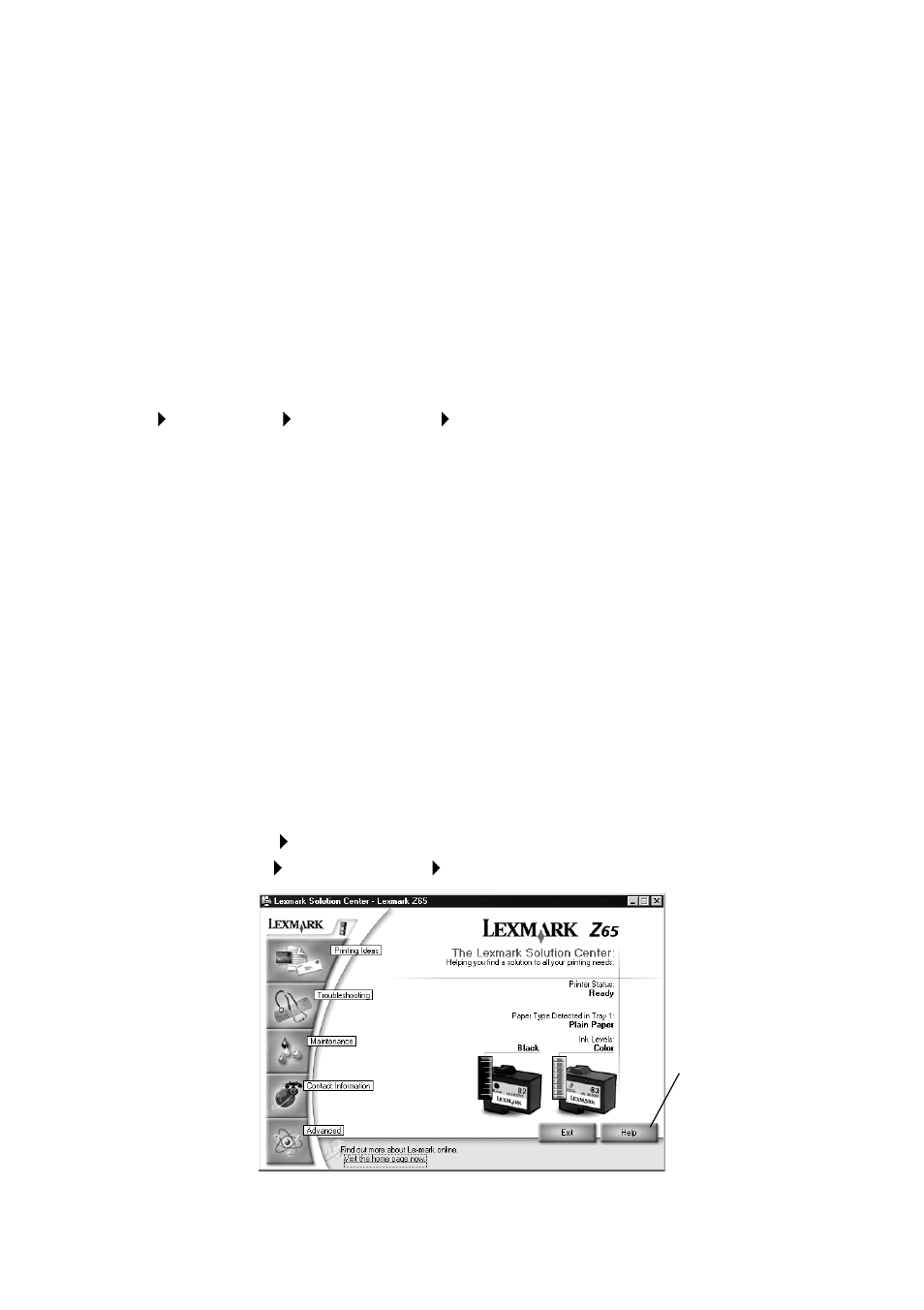 Finding more information | Lexmark JETPRINTER Z65P User Manual | Page 15 / 26