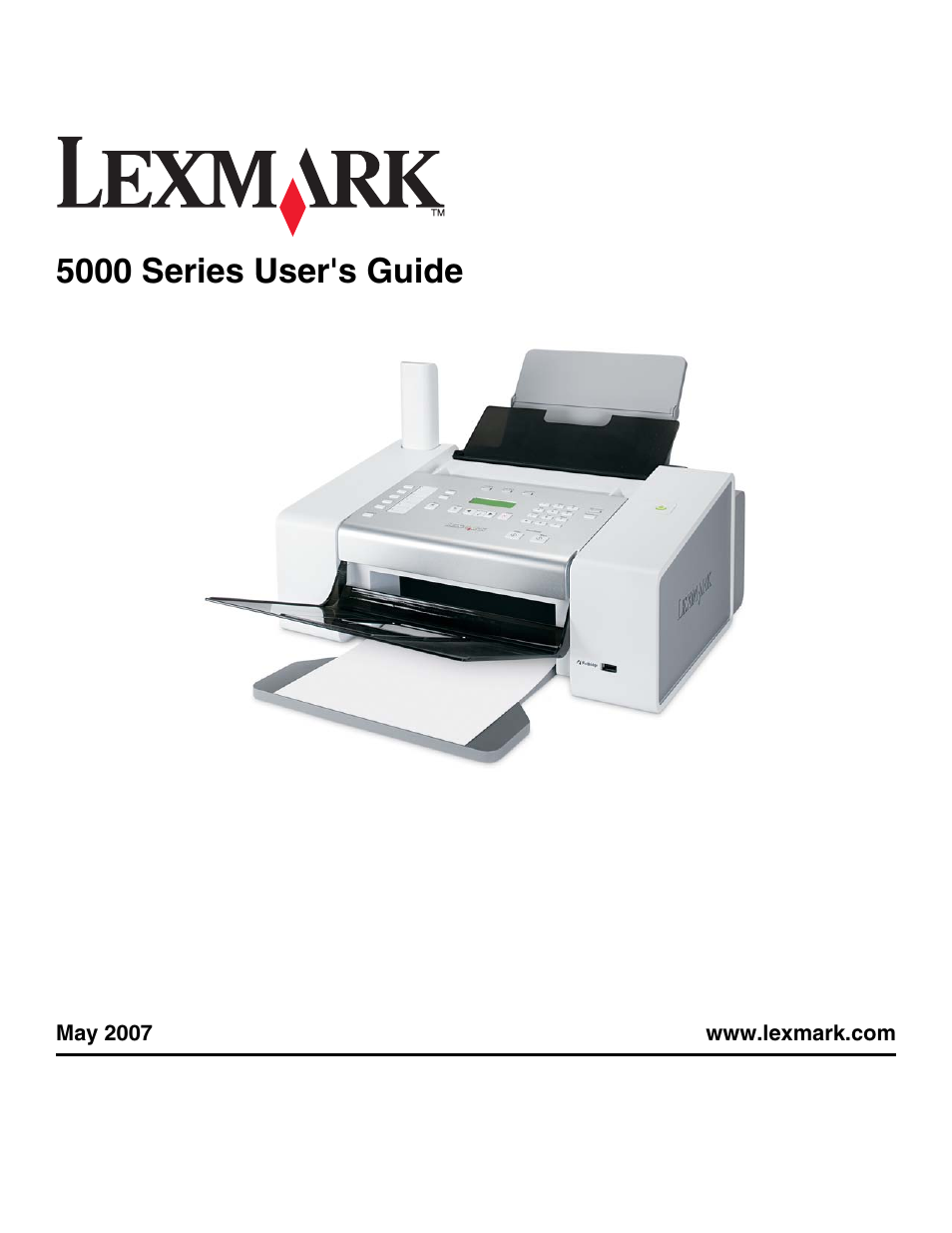 Lexmark 5000 Series User Manual | 171 pages