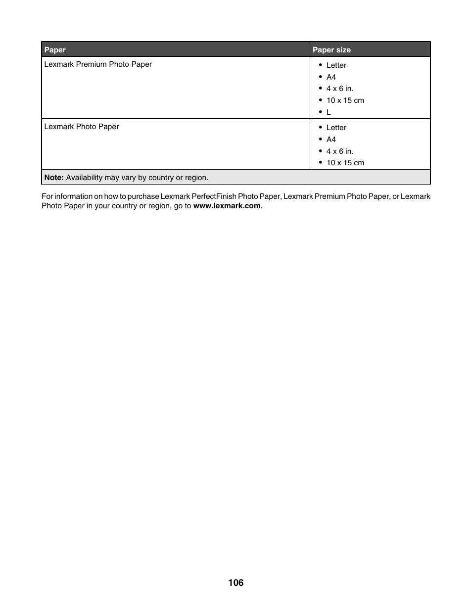 Lexmark 5000 Series User Manual | Page 106 / 171