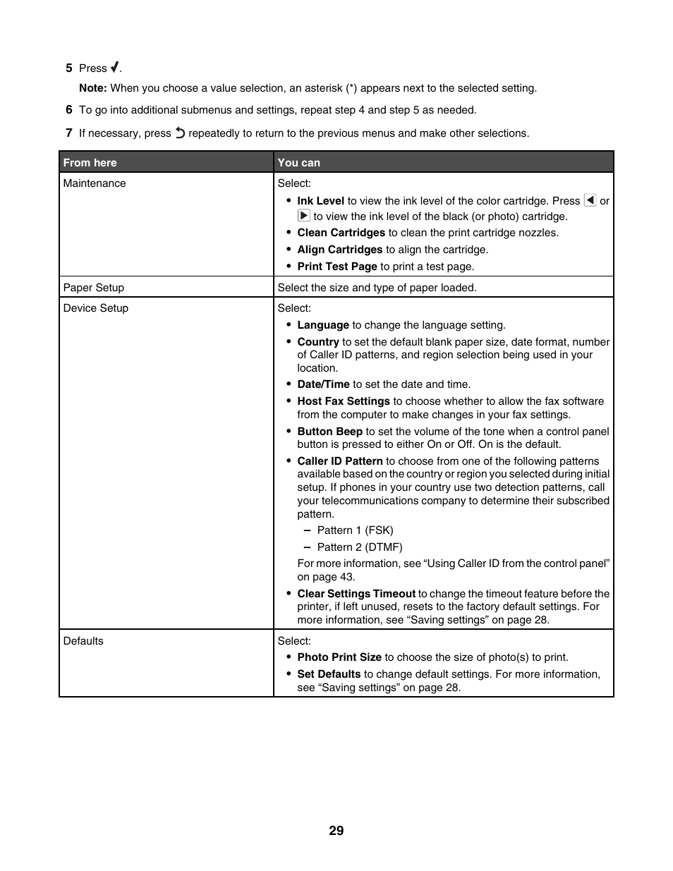 Lexmark 5000 Series User Manual | Page 29 / 171