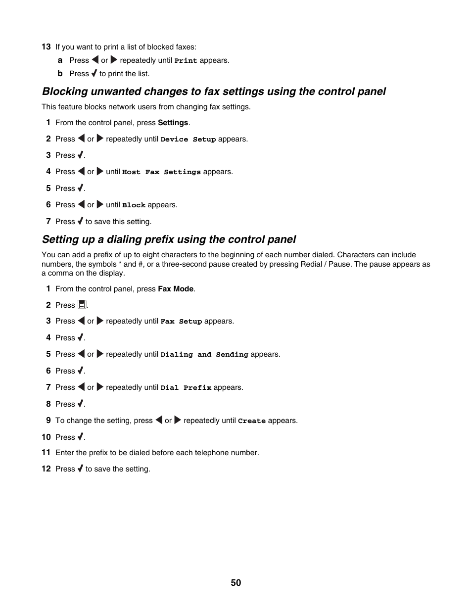 Lexmark 5000 Series User Manual | Page 50 / 171