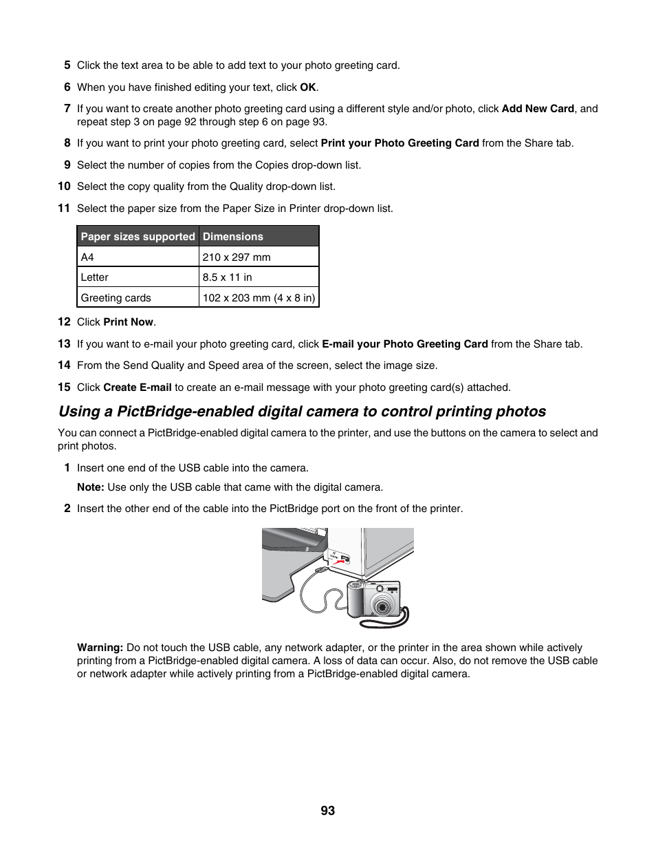 Lexmark 5000 Series User Manual | Page 93 / 171