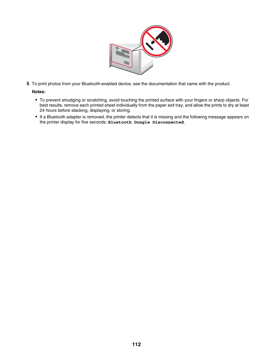 Lexmark 9300 Series User Manual | Page 112 / 198