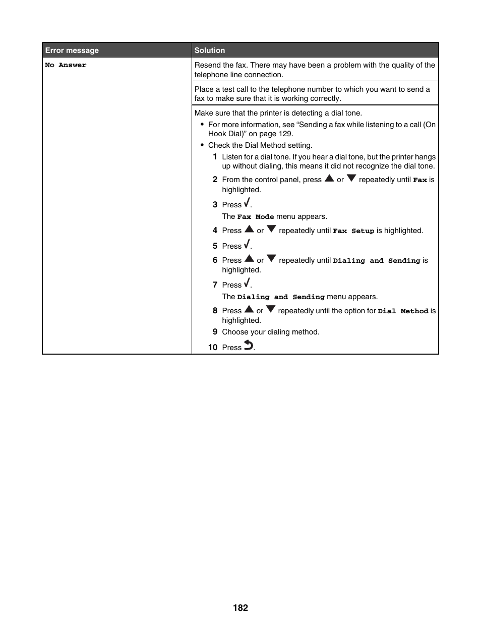 Lexmark 9300 Series User Manual | Page 182 / 198
