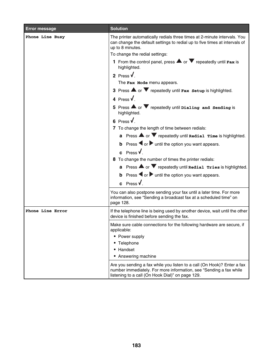 Lexmark 9300 Series User Manual | Page 183 / 198