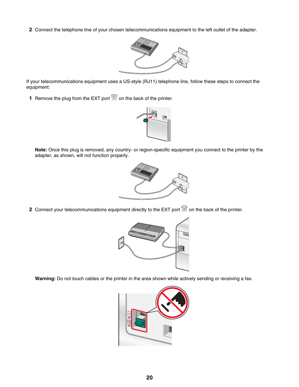 Lexmark 9300 Series User Manual | Page 20 / 198