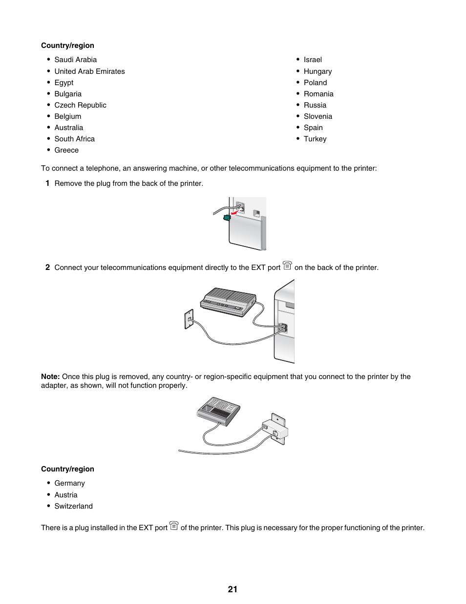 Lexmark 9300 Series User Manual | Page 21 / 198