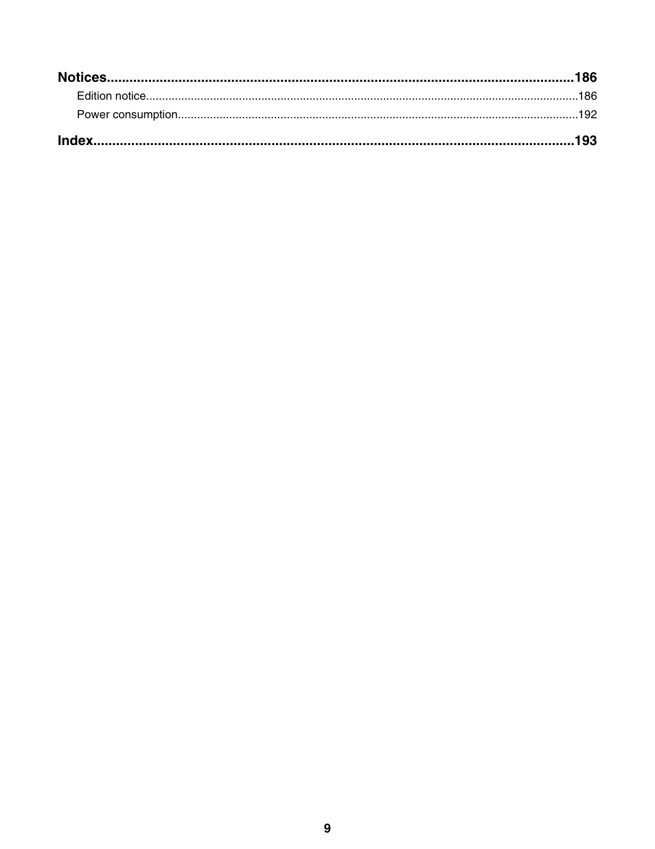 Lexmark 9300 Series User Manual | Page 9 / 198