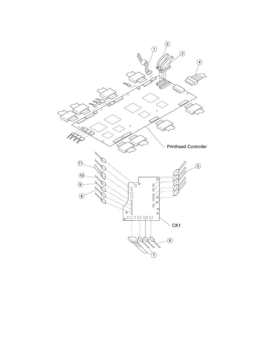 Assembly 11: electrical b | Lexmark 5056-xxx User Manual | Page 21 / 63