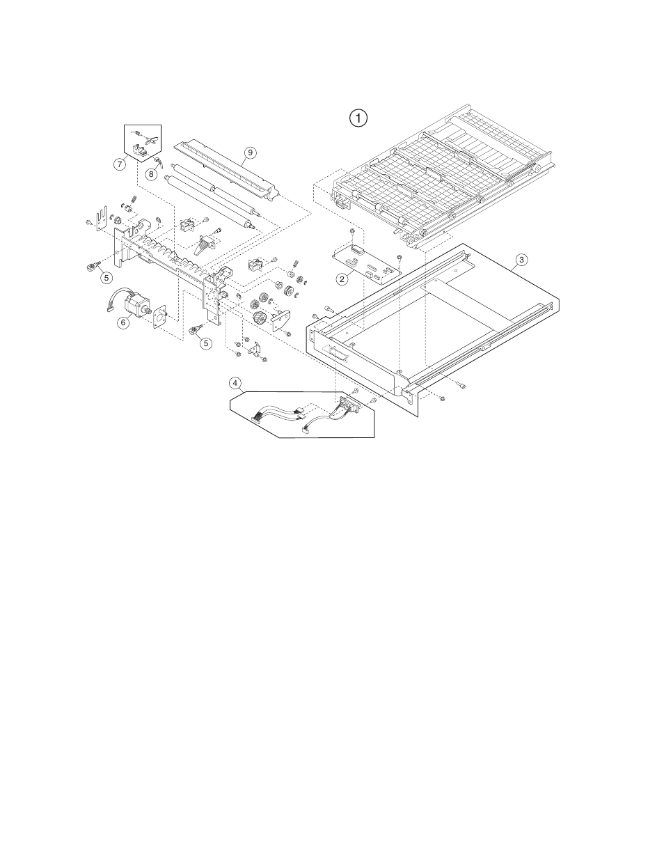 Assembly 17: duplex unit 1 | Lexmark 5056-xxx User Manual | Page 31 / 63