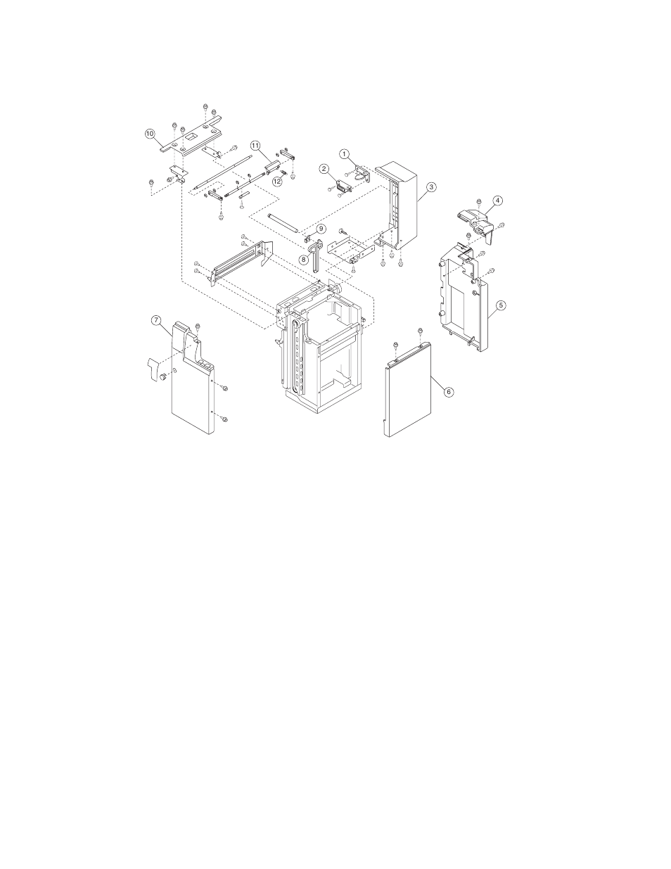 Assembly 19: high-capacity feeder 1 | Lexmark 5056-xxx User Manual | Page 35 / 63