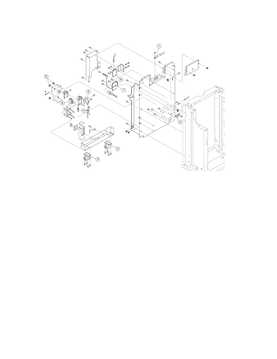 Assembly 21: high-capacity feeder 3 | Lexmark 5056-xxx User Manual | Page 39 / 63