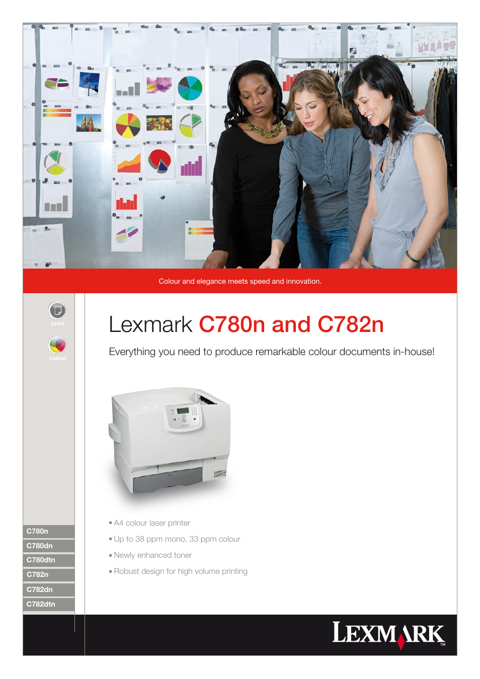 Lexmark C 780n User Manual | 5 pages