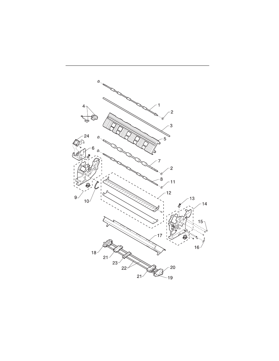 Assembly 2: paper feed, Assembly 2: paper feed -4 | Lexmark 4227-X00 User Manual | Page 131 / 151