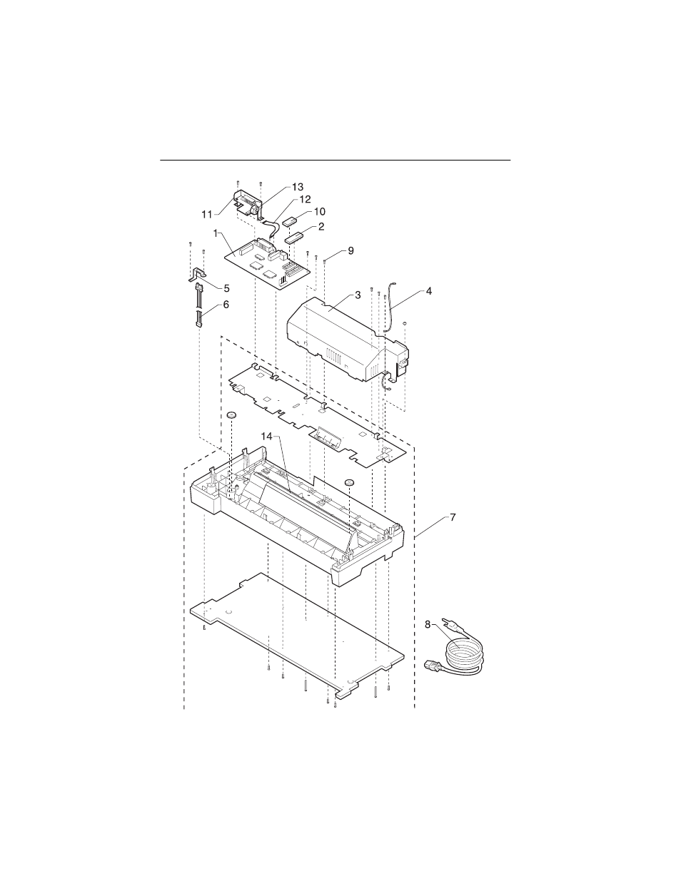 Assembly 4: base and electronics, Assembly 4: base and electronics -8 | Lexmark 4227-X00 User Manual | Page 135 / 151