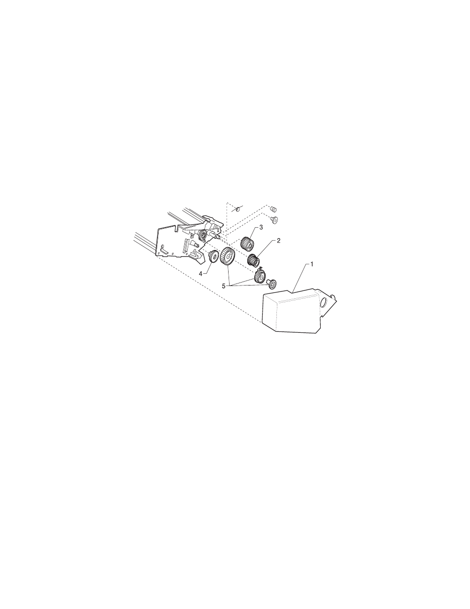 Auto sheet feeder gears removal, Auto sheet feeder gears removal -9 | Lexmark 4227-X00 User Manual | Page 72 / 151