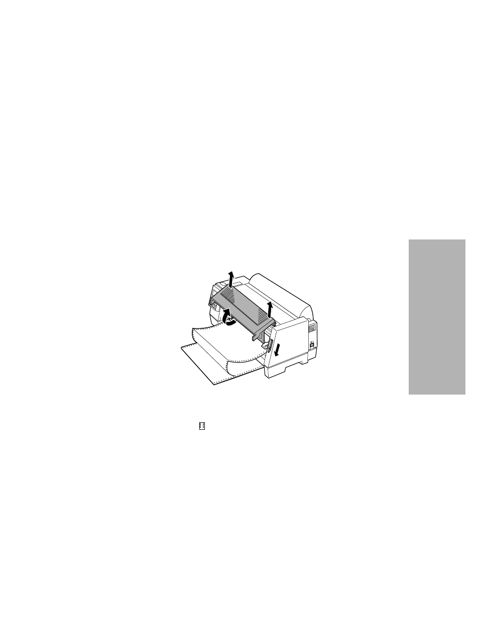 Installing the tractor 2 feeder | Lexmark 4227 User Manual | Page 103 / 160