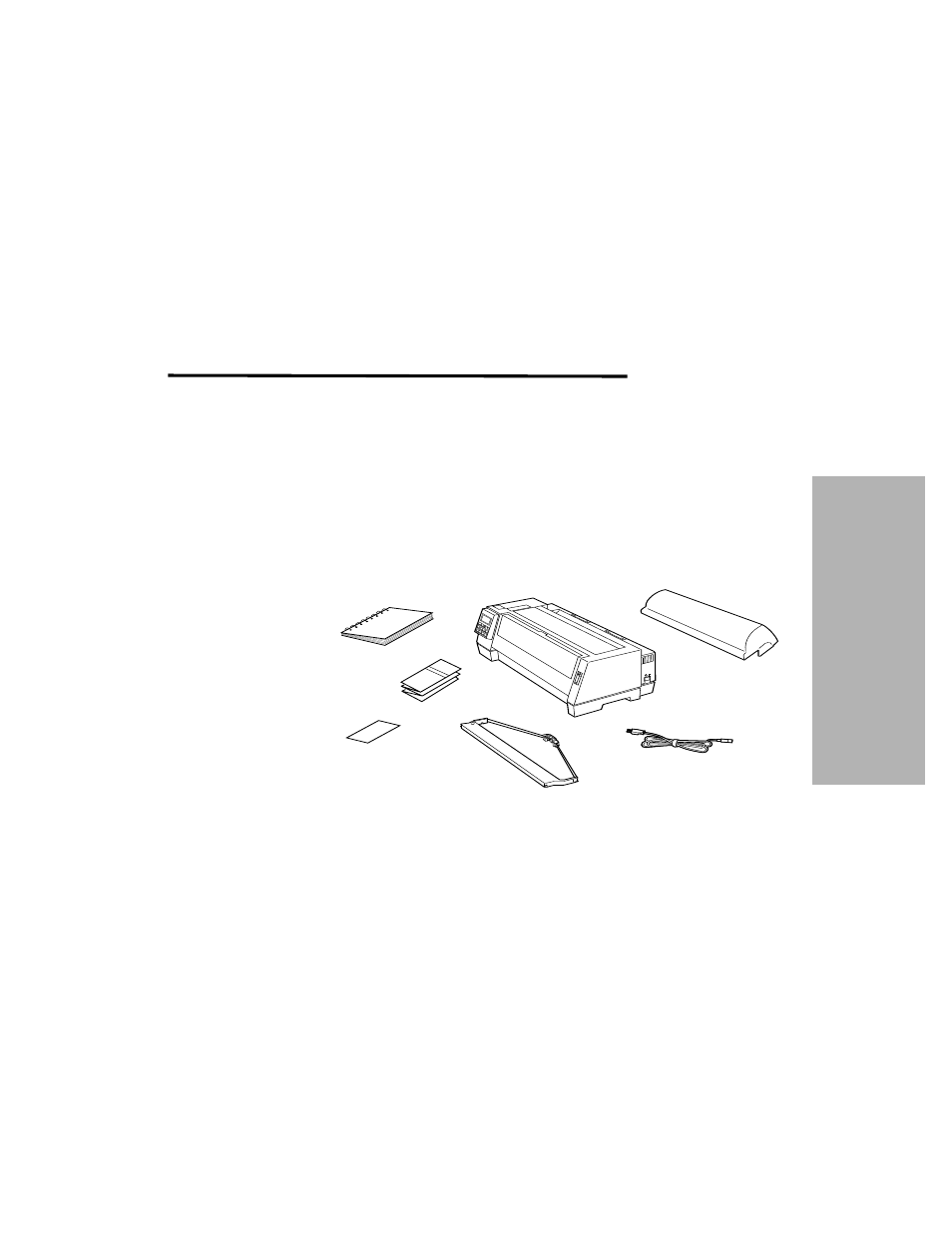Getting started, Unpacking, Chapter 1 - getting started | Chapter | Lexmark 4227 User Manual | Page 7 / 160