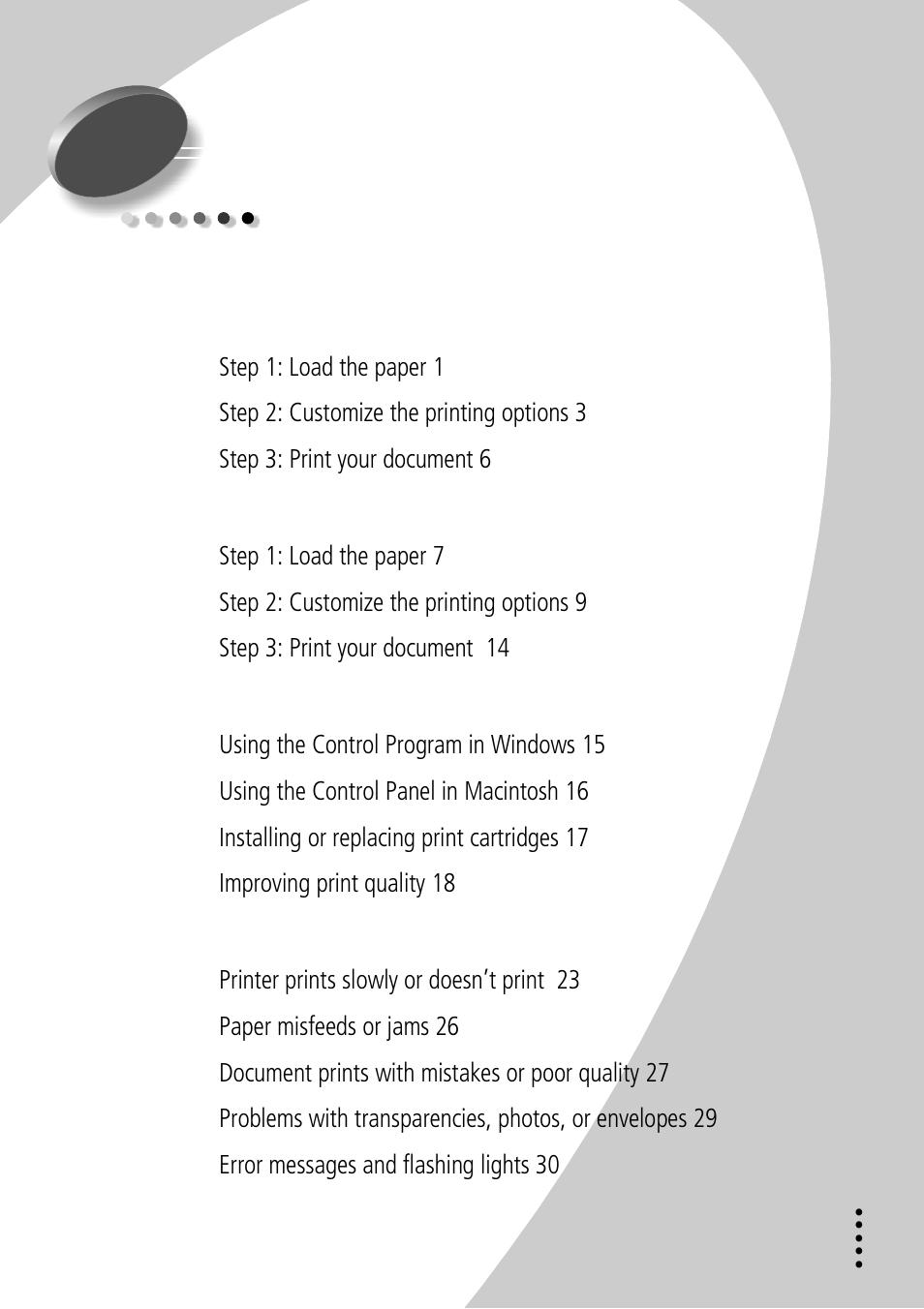 Lexmark Z32 User Manual | Page 3 / 44