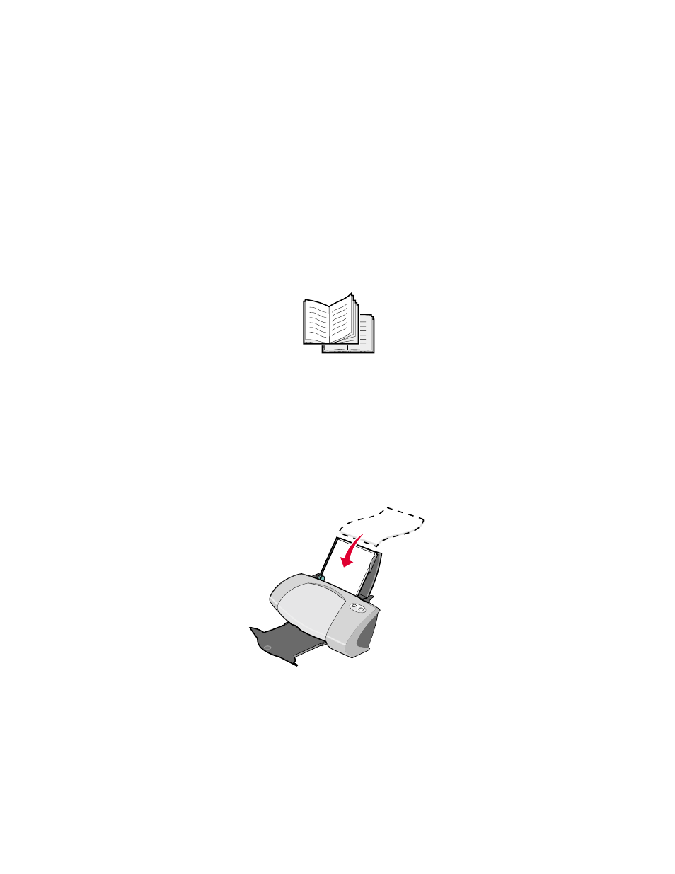 Step 3: print your document, Printing a booklet, Step 1: load the paper | Lexmark Z700 User Manual | Page 29 / 81