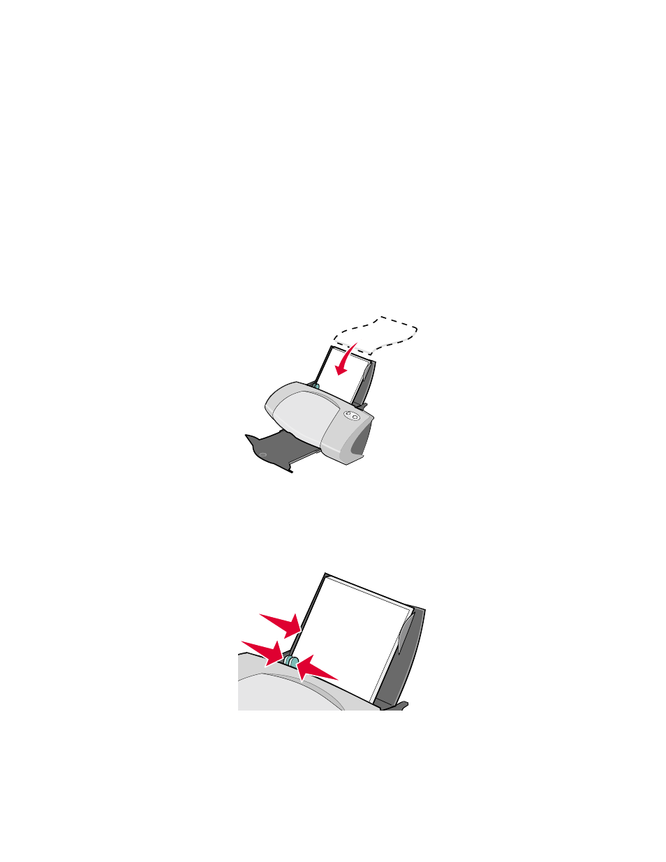 Step 3: print your transparencies, Printing your document in reverse order, Step 1: load the paper | Lexmark Z700 User Manual | Page 41 / 81