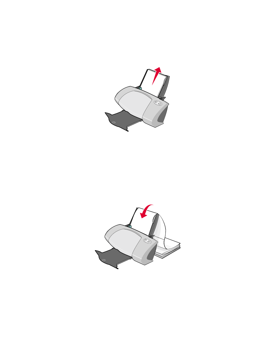 Step 1: load the banner paper | Lexmark Z700 User Manual | Page 43 / 81
