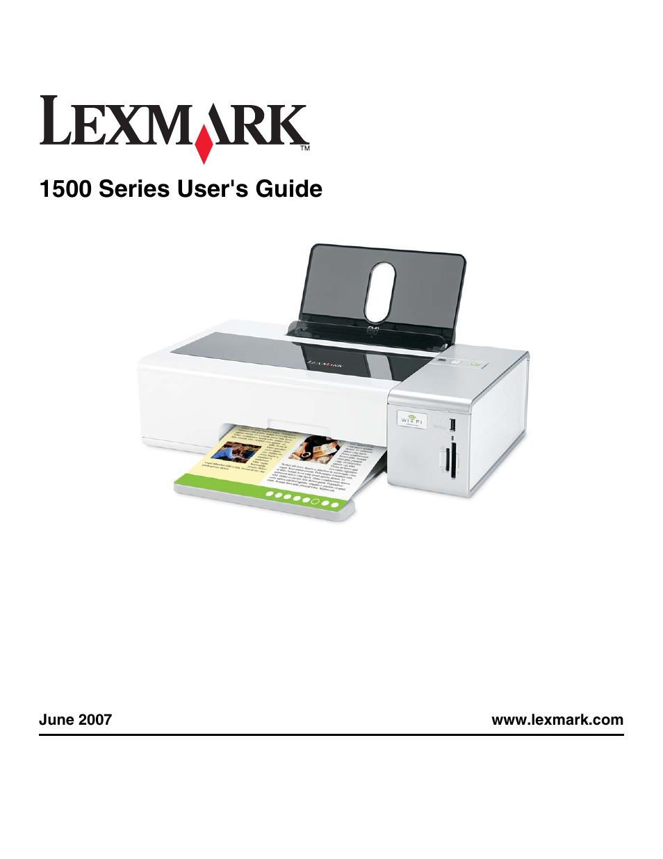 Lexmark 1500 Series User Manual | 124 pages