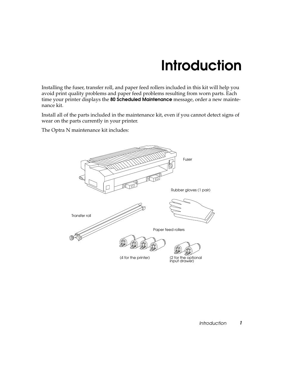 Introduction | Lexmark 60 User Manual | Page 5 / 34