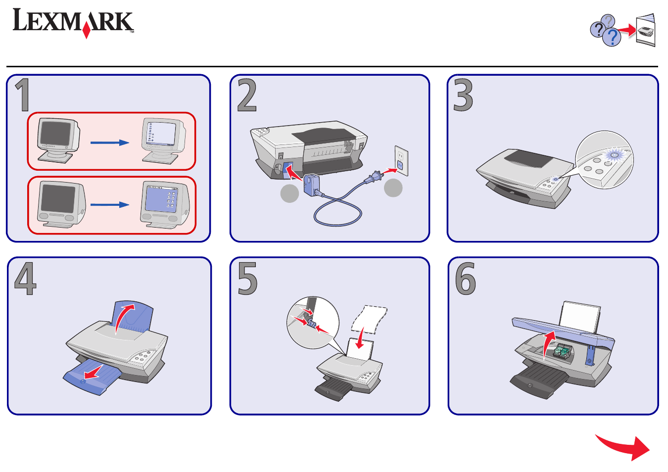 Lexmark X 1100 User Manual | 2 pages
