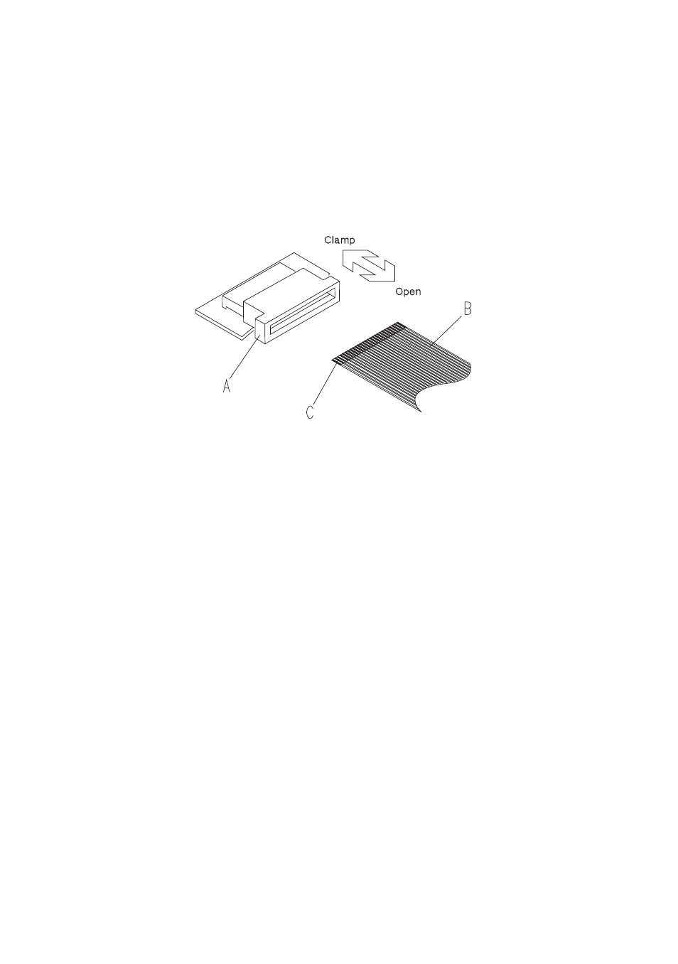 Zif connector removal | Lexmark 4039-1XX User Manual | Page 110 / 188