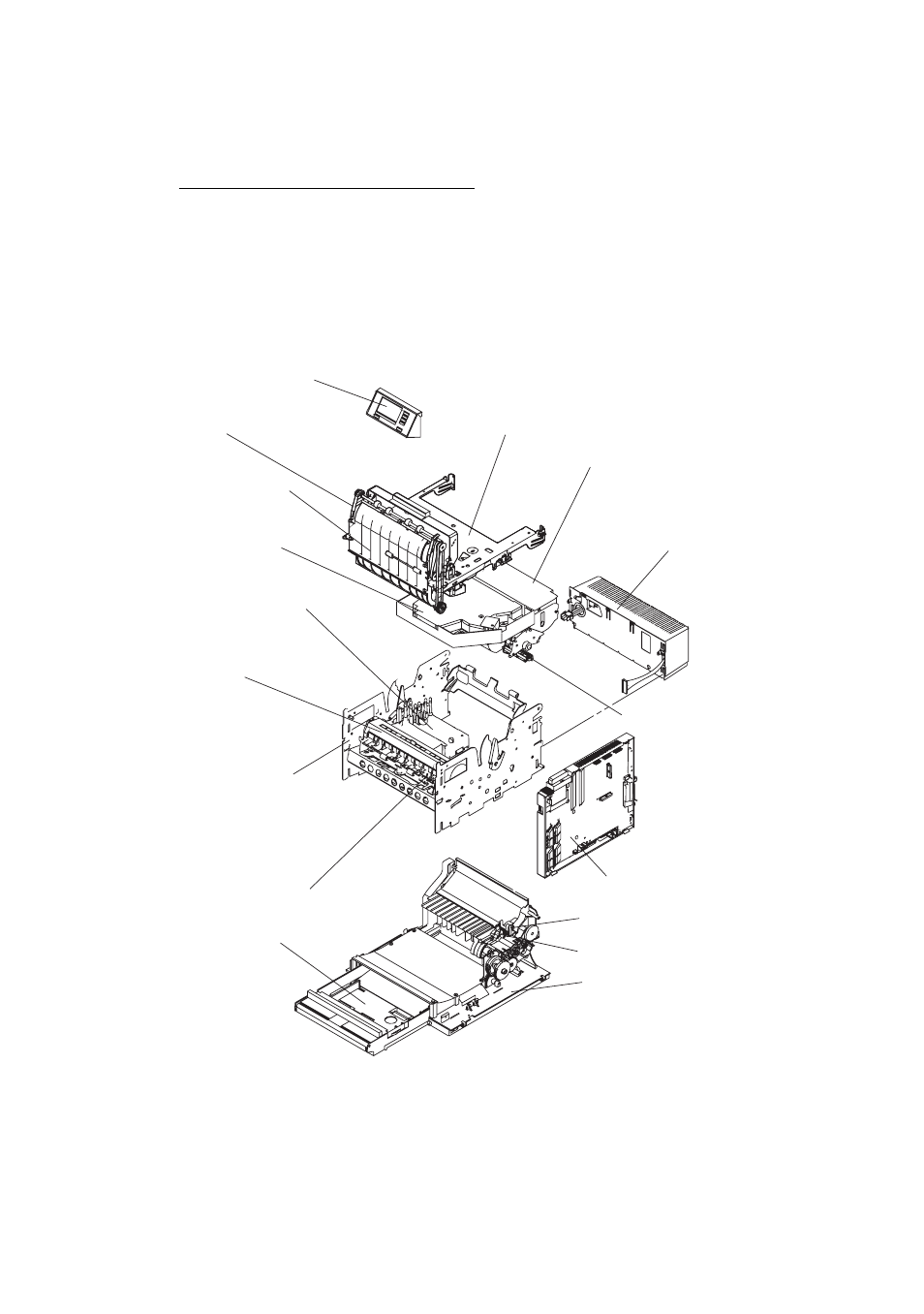 Connector locations, Major assembly locations | Lexmark 4039-1XX User Manual | Page 115 / 188