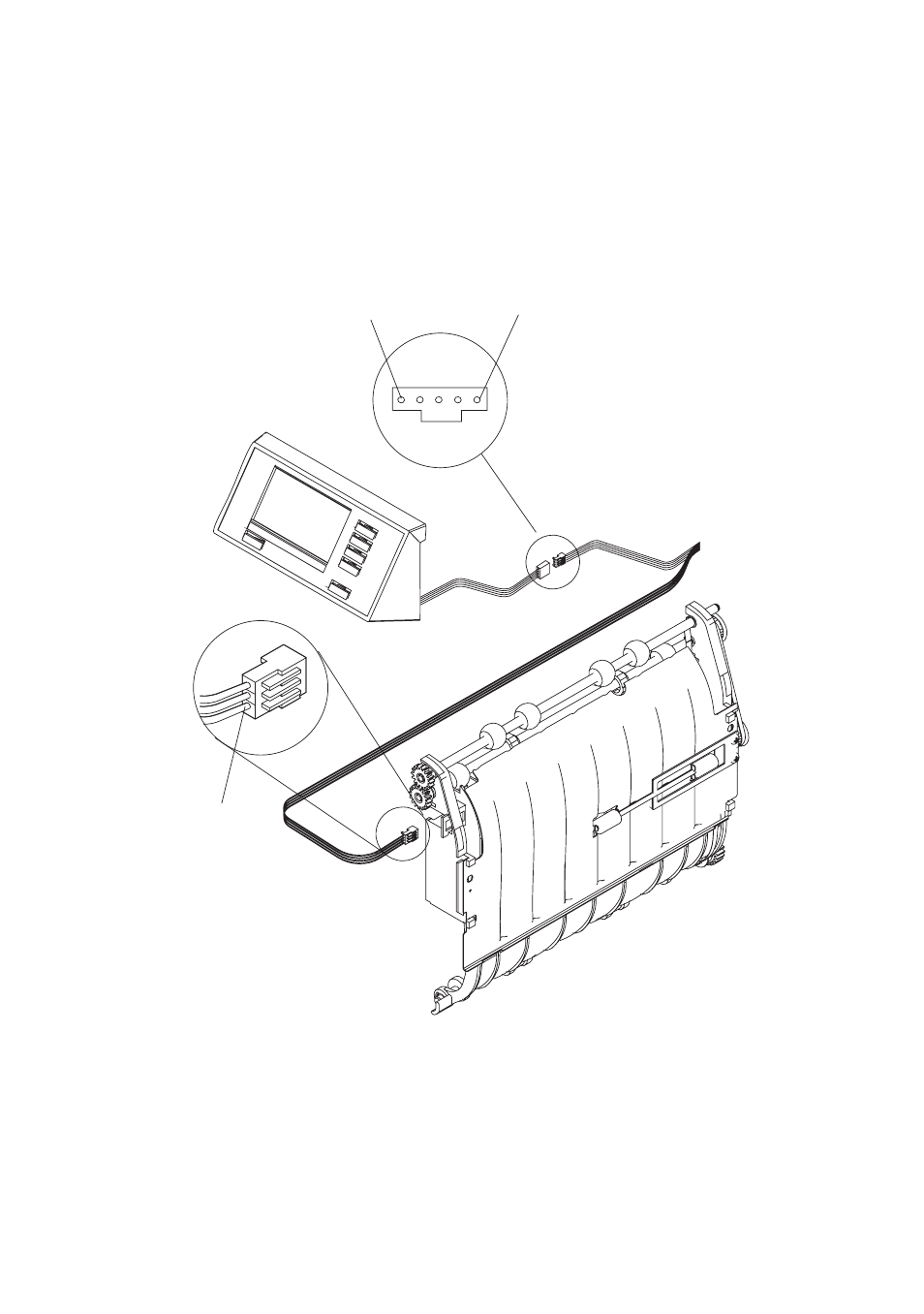 Operator panel/output bin sensor cable — redrive-m | Lexmark 4039-1XX User Manual | Page 129 / 188