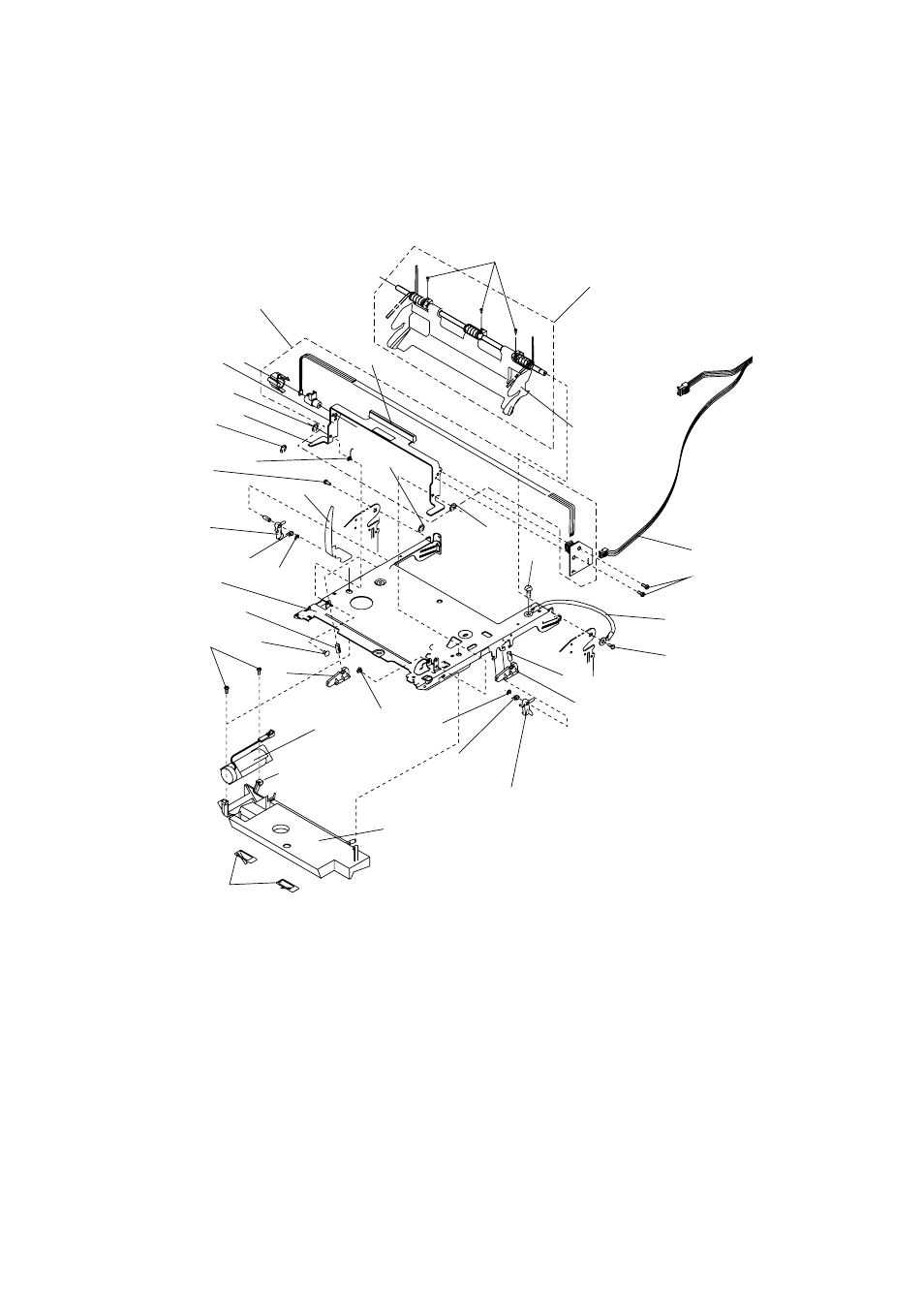 Assembly 3: upper frame | Lexmark 4039-1XX User Manual | Page 147 / 188
