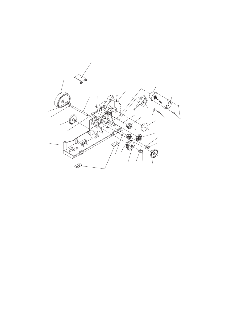 Assembly 7: paper feed drive, Parts catalog | Lexmark 4039-1XX User Manual | Page 159 / 188