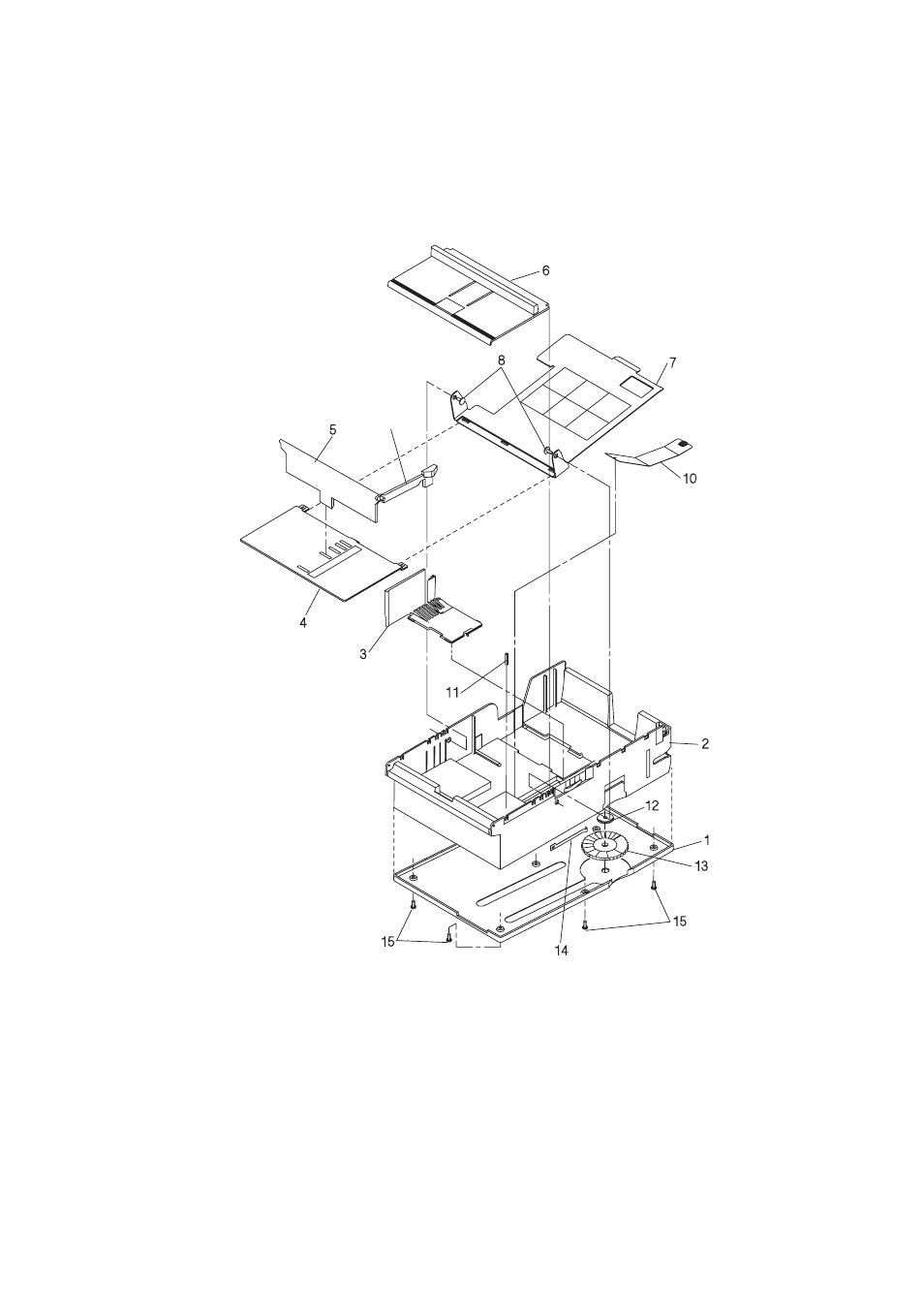 Assembly 9: paper tray (500-sheet) | Lexmark 4039-1XX User Manual | Page 163 / 188