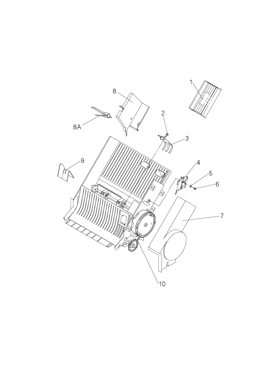 Assembly 16: envelope+ and 100-sheet, Auxiliary feeder | Lexmark 4039-1XX User Manual | Page 181 / 188
