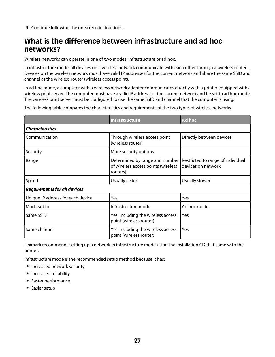 Lexmark Z2400 Series User Manual | Page 27 / 87