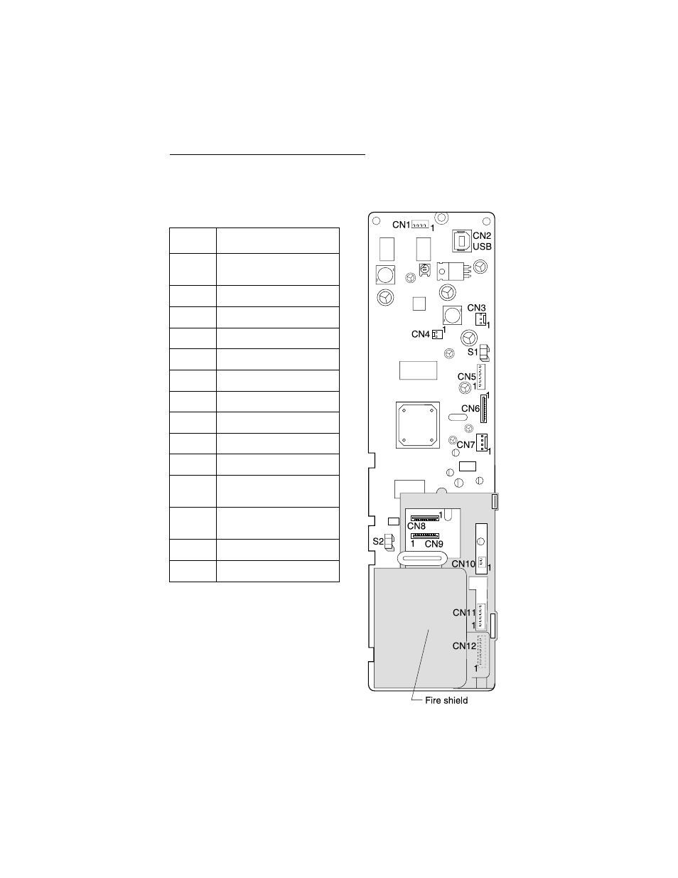 Connector locations, System board | Lexmark 4200 Series User Manual | Page 63 / 76