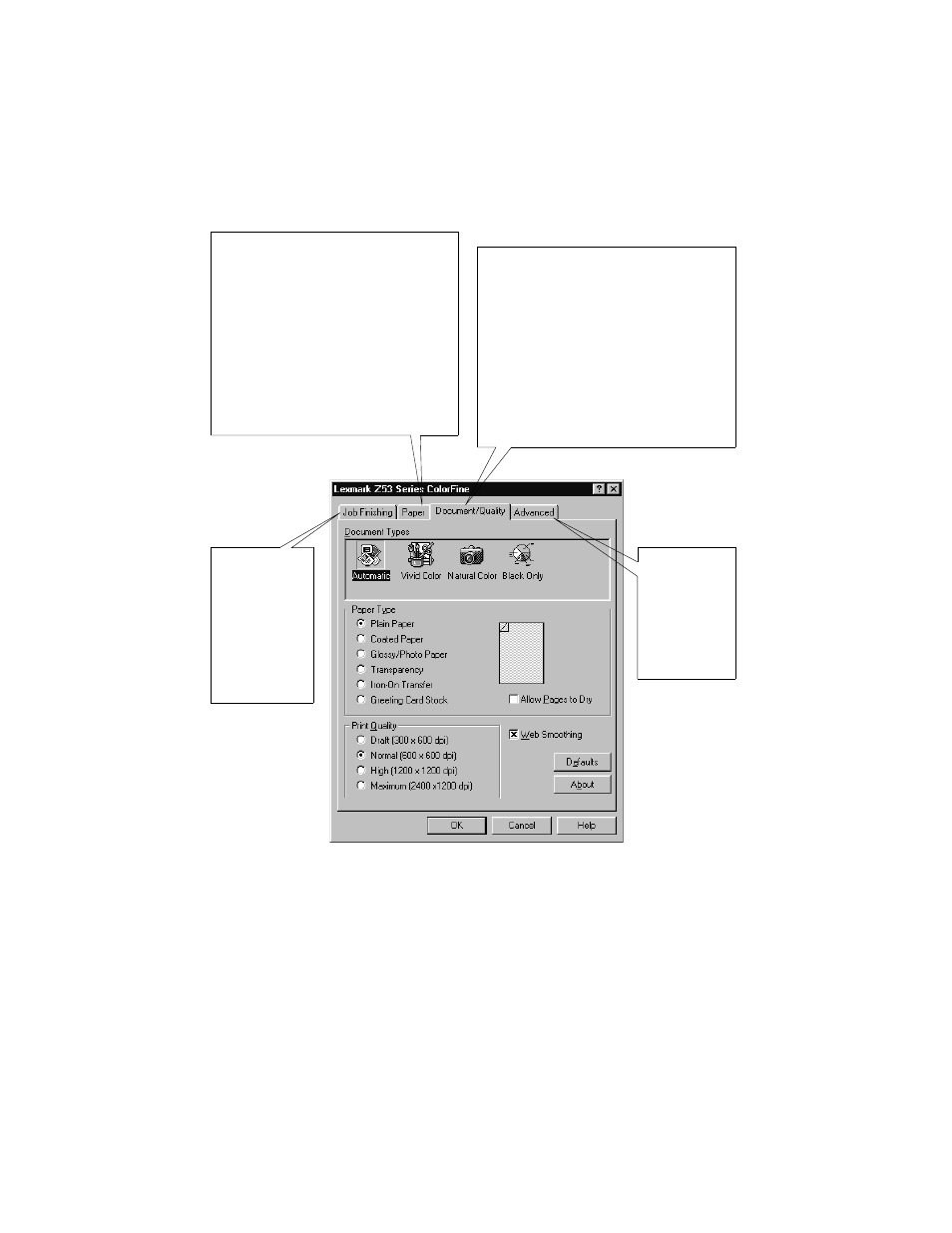 Click the | Lexmark Z53 User Manual | Page 10 / 46