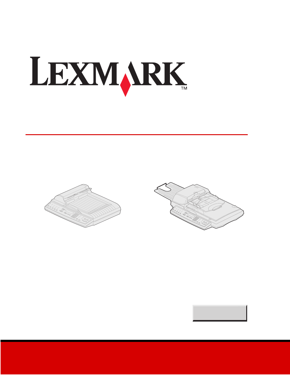 Lexmark 3200 User Manual | 61 pages