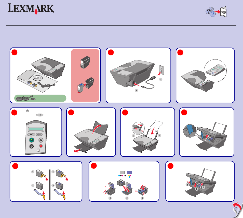 Lexmark 5200 User Manual | 2 pages