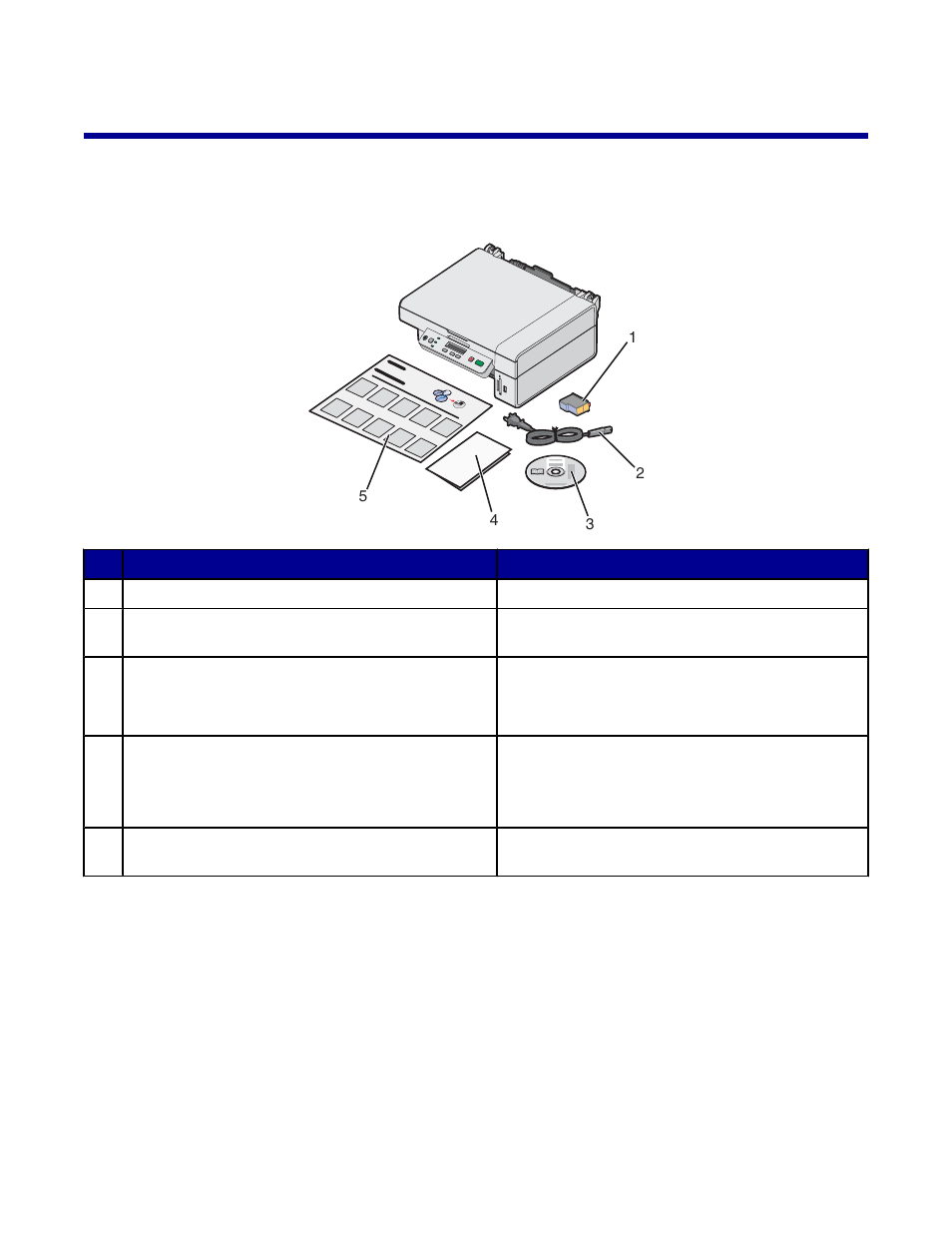 Setting up the printer, Checking the box contents | Lexmark 3400 Series User Manual | Page 13 / 85