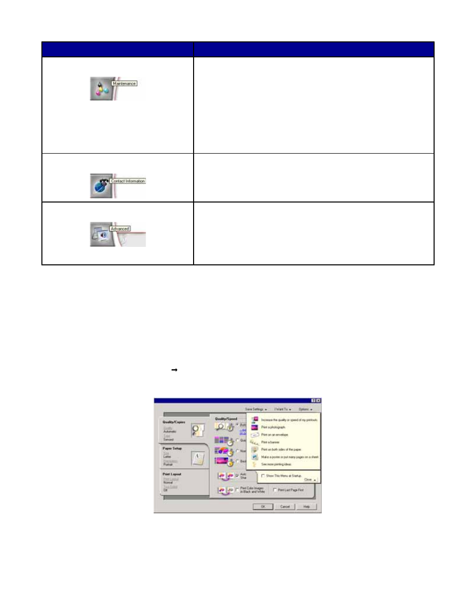 Using print properties, Opening print properties, Using the save settings menu | Lexmark 3400 Series User Manual | Page 23 / 85