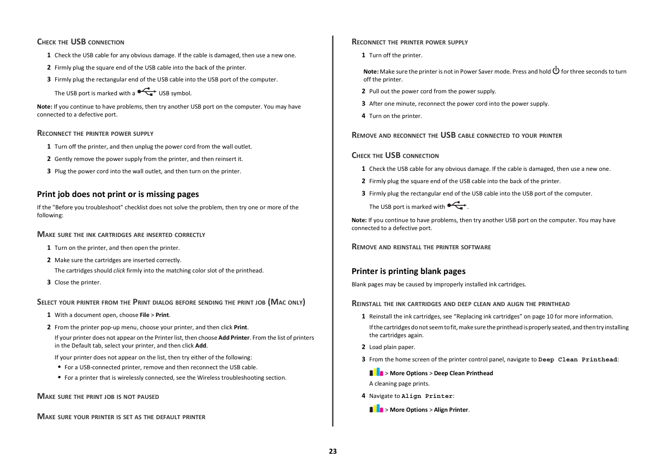 Lexmark Platinum Pro900 User Manual | Page 23 / 27