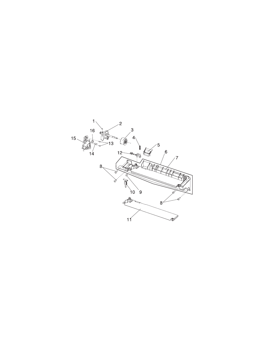 Assembly 5: paper feed - multipurpose unit, Assembly 5: paper feed - multipurpose unit -14 | Lexmark 4059-XXX User Manual | Page 266 / 347