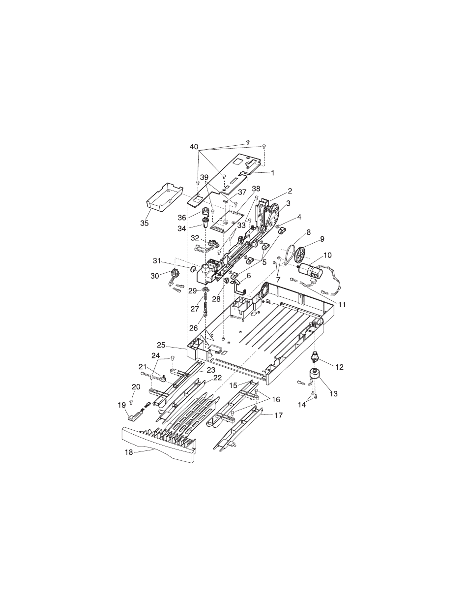 Assembly 18: duplex, Assembly 18: duplex -60 | Lexmark 4059-XXX User Manual | Page 312 / 347