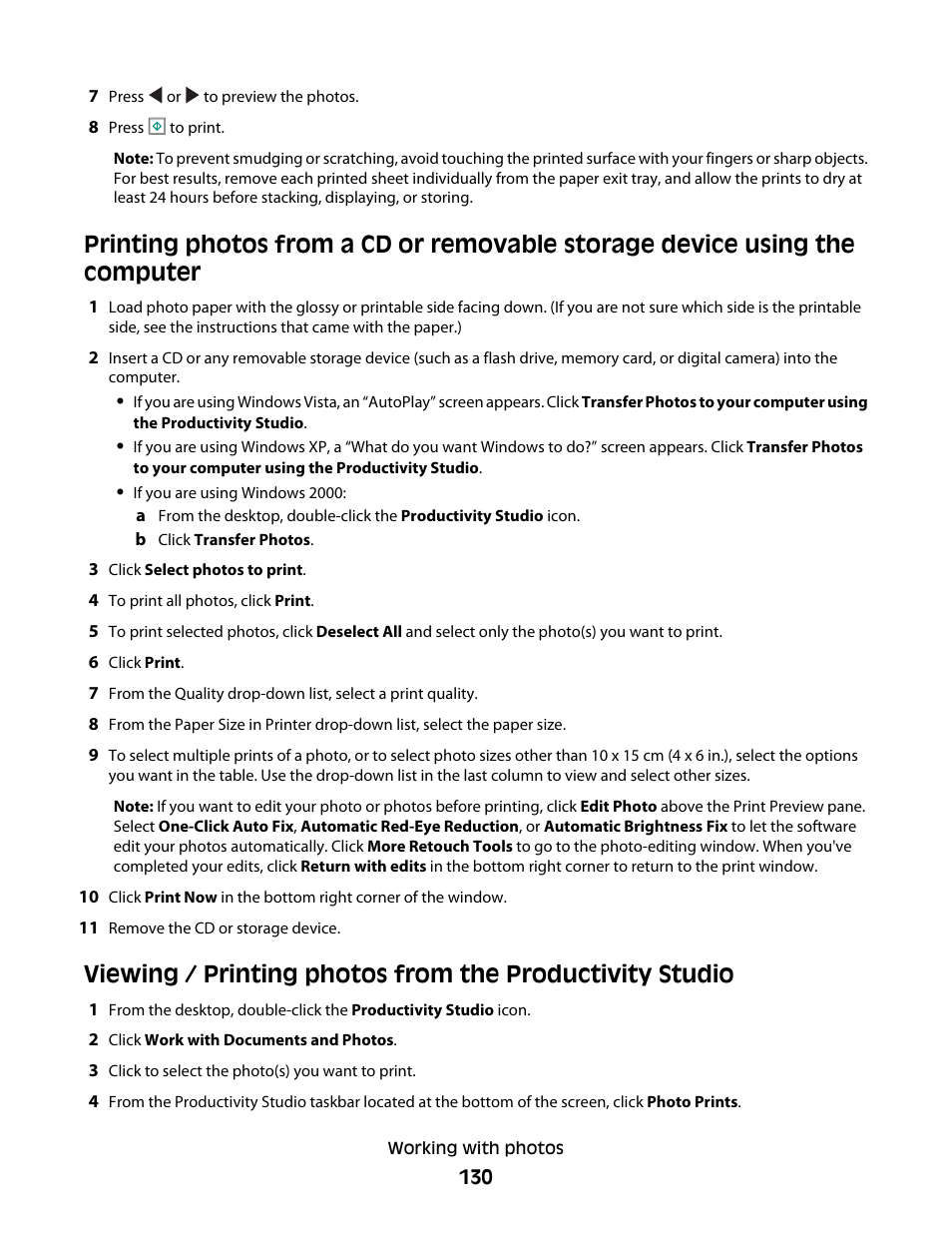 Lexmark 9500 Series User Manual | Page 130 / 290