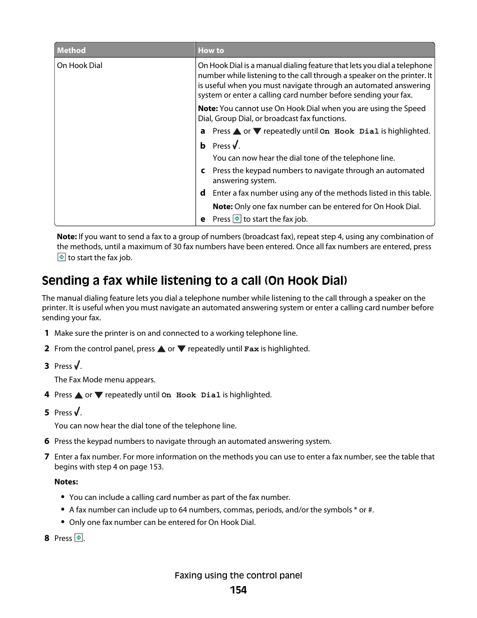 Lexmark 9500 Series User Manual | Page 154 / 290