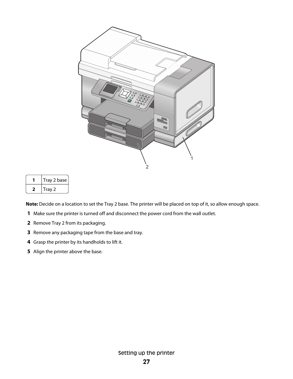 Lexmark 9500 Series User Manual | Page 27 / 290